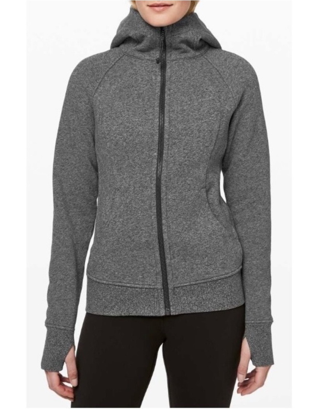 Lululemon Scuba Zip Up Hoodie Sweatshirt Jacket Size 4